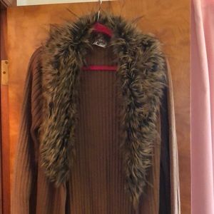 Show me your mumu duster with faux fur